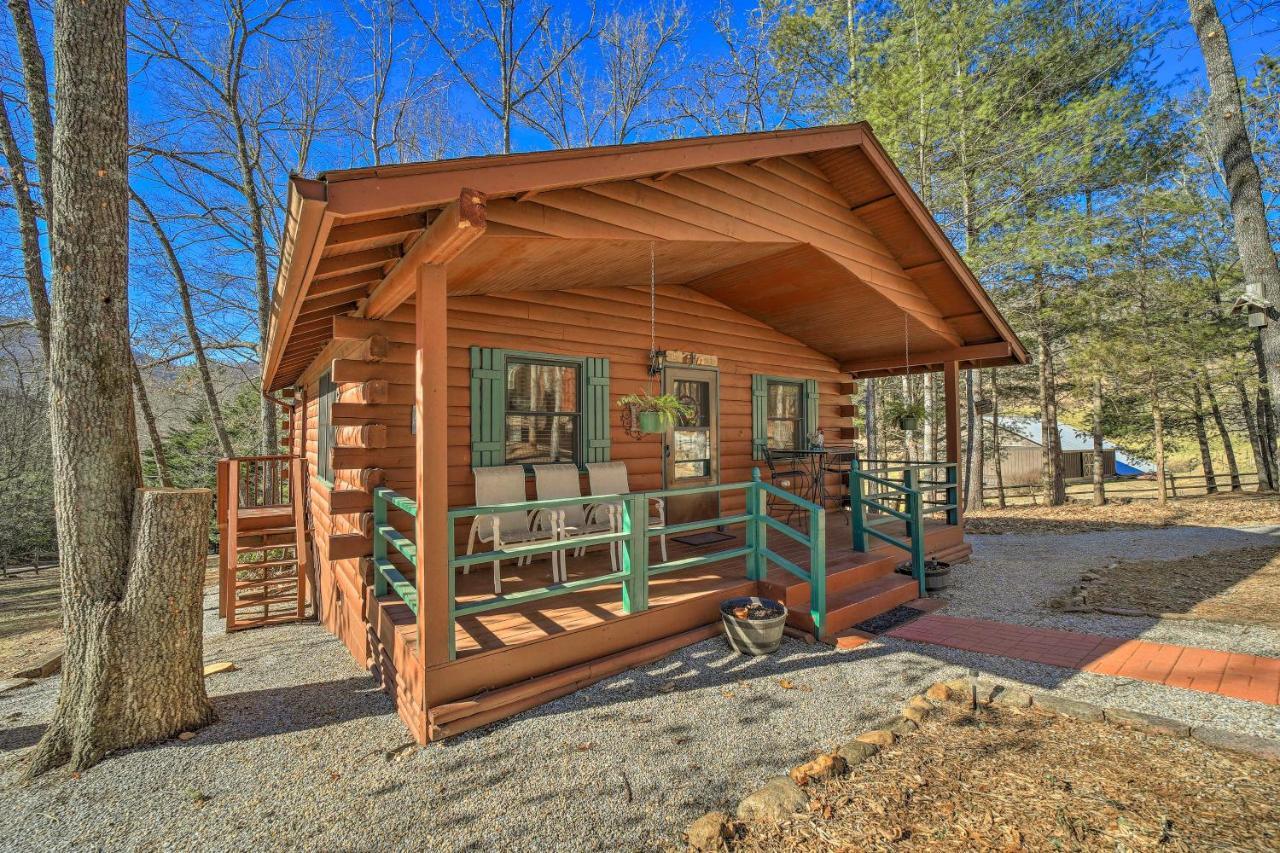 Franklin Cabin With Porch Near Hiking And Waterfalls! 外观 照片